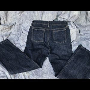 Jones of NY. Dark Navy Jeans, Stretch/Fitted Size6